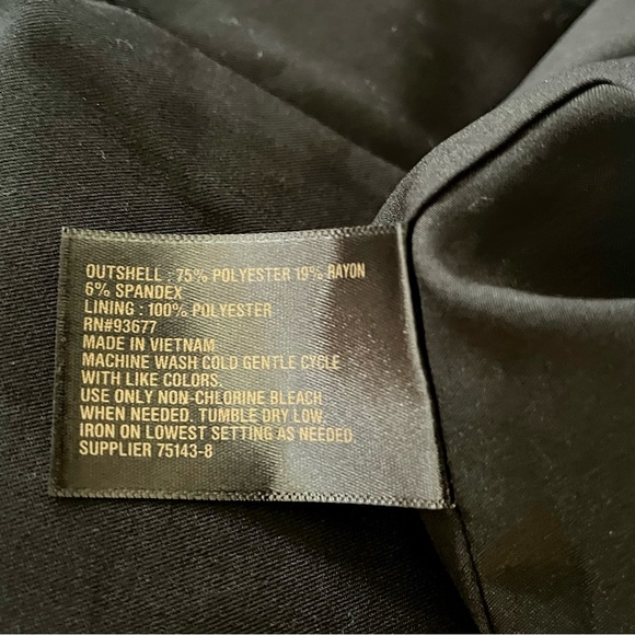 NWT- black & white professional dress - Picture 4 of 4